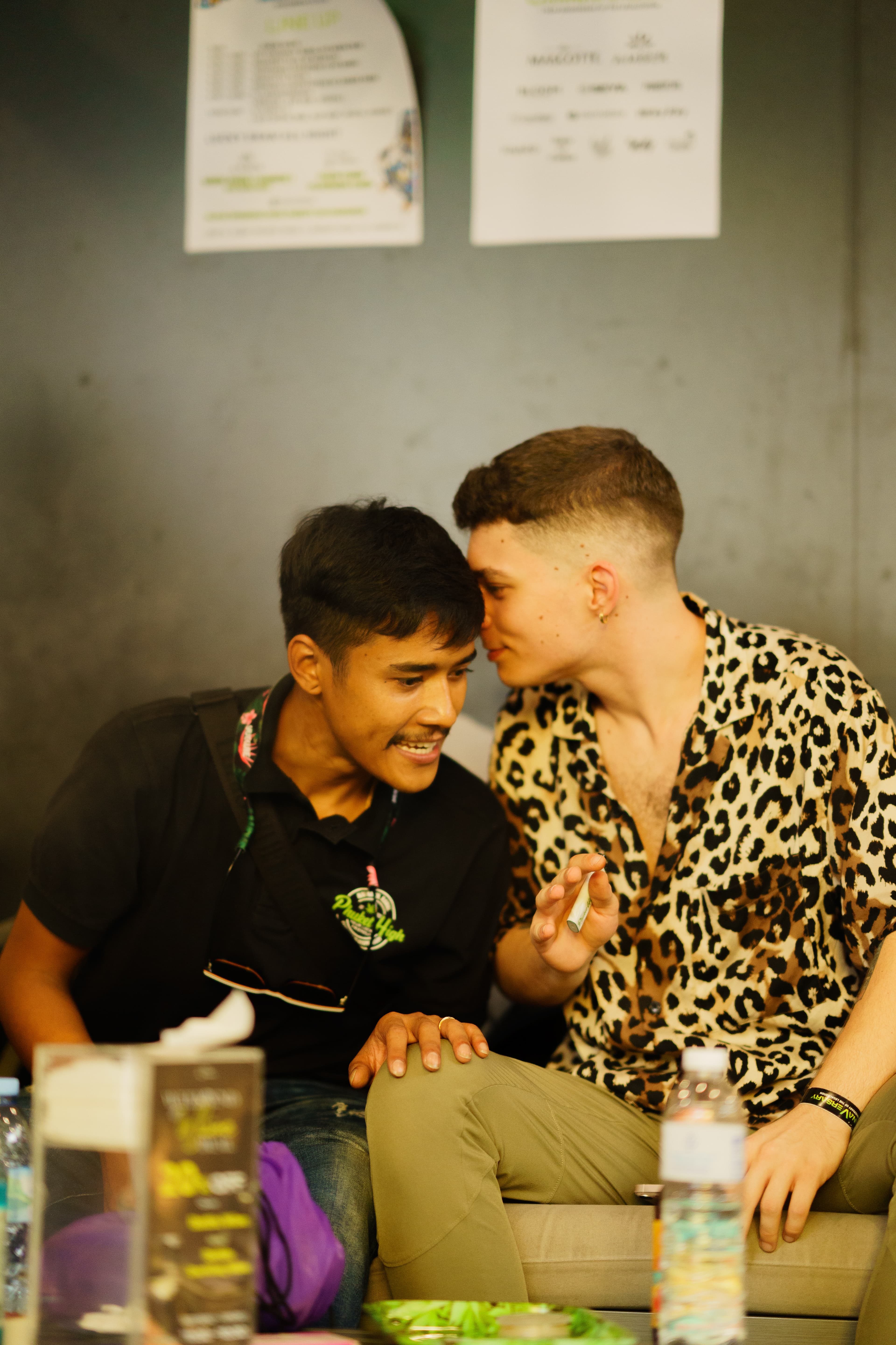 Cannabis etkinliği sahne arkası