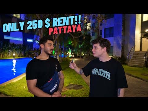 Pattaya'da Yaşam ve Ev Kiraları - $250 Havuzlu Resort